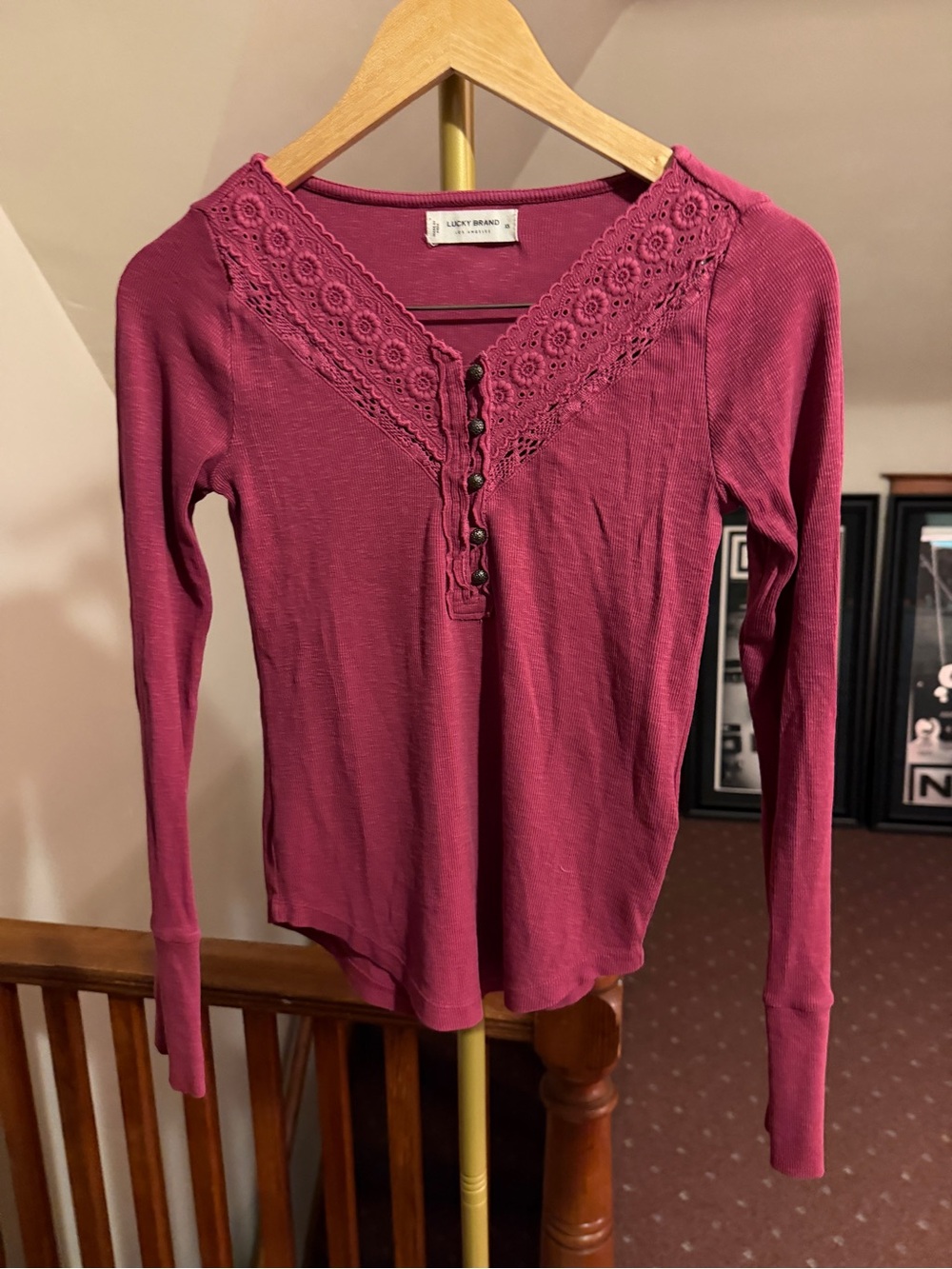 Lucky brand ribbed Long Sleeve
